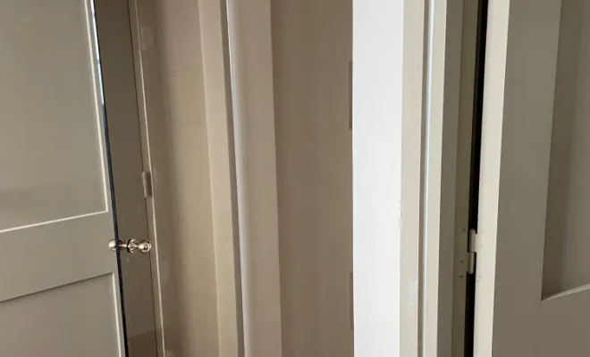 Paroi de douche verre securit en forme cintre 